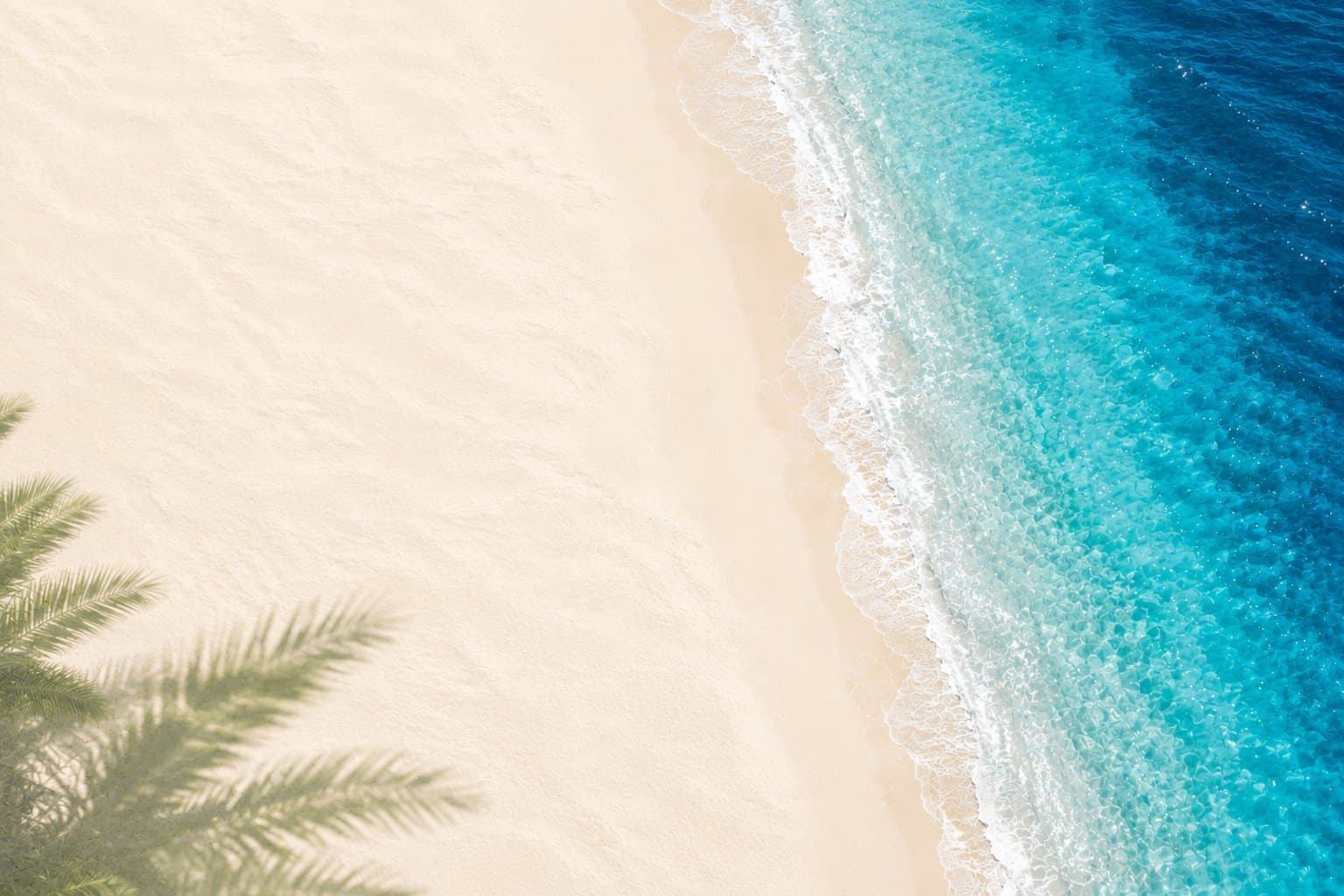 Aerial view of Egypt's North Coast shoreline